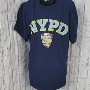 NYPD Navy Blue Short Sleeve Tee‎ Unisex Medium